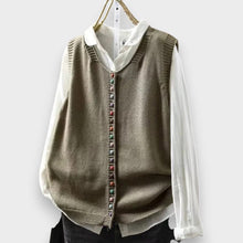 Tonjia – Ärmellose Strickweste – Grau