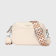 Giulia™ | Leder Schultertasche – Beige