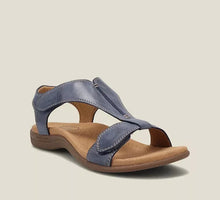 Charlotte | Elegante orthopädische Sandale für Damen – Marineblau