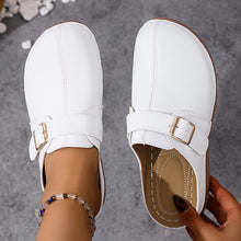 Orlaith - Gepolsterte orthopädische Sandalen – Weiß