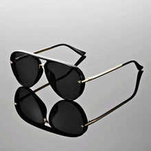 Weron - leichte Pilotenbrille – Schwarz