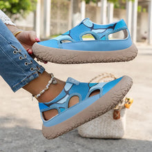 Maylis – Elegante Keilabsatzschuhe – Blau