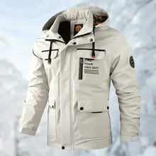 Explorer Wasserdichte Outdoor-Jacke für Herren – Weiß