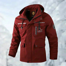 Explorer Wasserdichte Outdoor-Jacke für Herren – Rot