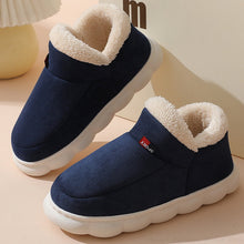 Sofie Damen bequeme Fell Pantoffeln – Blau