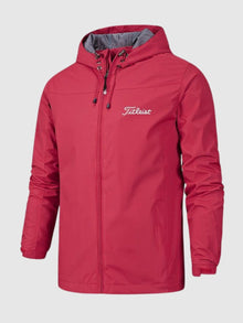 Norlina | Wind- und wasserdichte Jacke – Rot