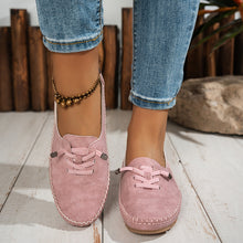 Cordania | Damen Komfort Schnür Loafer – Rosa