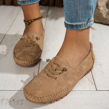 Cordania | Damen Komfort Schnür Loafer – Braun