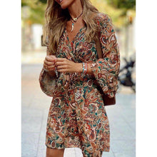 Boho Chic | Frauen Sommerkleid 2024 – Braun