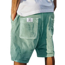 Festus - Elegante Strukturierte Maßgeschneiderte Shorts – Grün