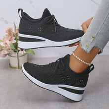 Bequeme Atmungsaktive Orthopädische Sneakers für den Alltag – Schwarz