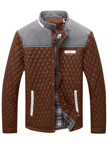 Proctor - Lässige Langarmjacke Mit Taschen – Braun