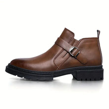 Hermann | Moderne Herrenstiefel – Kastanienbraun