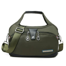 Elegante Anti-Diebstahl Handtasche für Damen - Icone™ Sicherheit und Stil – Olivgrün