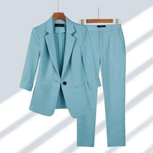 Damen Anzug Set – Blau