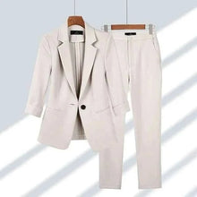 Damen Anzug Set – Beige