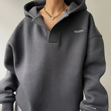 Bequemer Damen Hoodie im lässigen Style – Grau