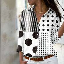 Damen Bluse mit Blumendruck lässig und vielseitig – Grau