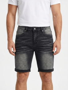 Zorvian - Hochwertige Stretch-Shorts – Dunkelgrau