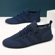 Jouiad – Atmungsaktive Strick Schnürschuhe – Blau