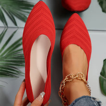 Edsen - Bequeme Damen Ballerinas für Alltag – Rot