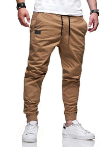 Finn | Gerade Casual-Hose mit Stretch (1+1 Gratis) – Dunkelkhaki