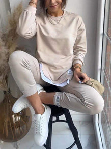 Dianna - Bequeme Loungewear Damen Entspannen Schlafen – Khaki