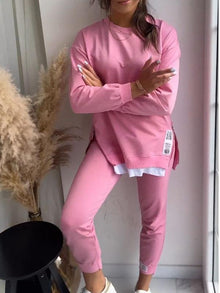 Dianna - Bequeme Loungewear Damen Entspannen Schlafen – Rosa