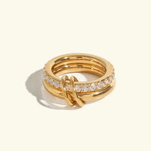 Doppelring Gold – Gold
