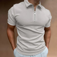 Gabriel - Frühlings‑Polo für Herren – Grau