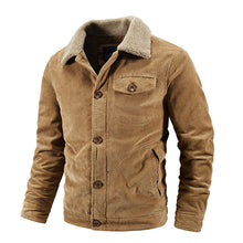 James - Winterjacke-mit-Fellkragen - Luxuriöse Wärme – Khaki