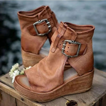 Sandalen Sidney - Handgefertigte Kollektion – Braun