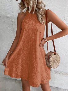 Cory - Trendiges Lässiges Minikleid für Mühelosen Stil – Orange