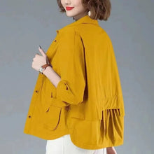 Franziska - Legere Jacke – Gelb