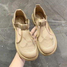 Penelope | Atmungsaktiv Schlupf Ballerinas – Beige