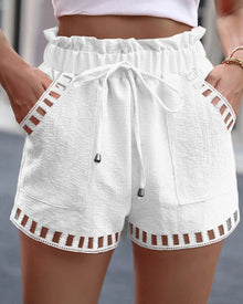 Clarisse - Komfortable & Elegante Damenshorts – Weiß
