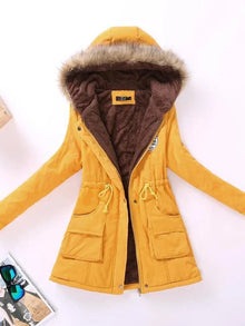Zephyra - Die kuscheligste und bequemste Jacke mit Fleece – Gelb