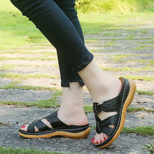 Rickta  |  Hochwertig Orthopädische Sandalen mit offener Zehe – Schwarz