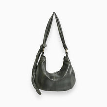 Vegane Lederschultertasche - Serenity – Grün