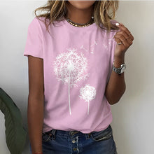 Noelene - Elegantes Damen-T-Shirt mit kurzen Ärmeln – Rosa
