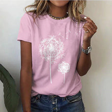 Natasha - Bequemes Grafik T-Shirt aus Weicher Baumwolle – Rosa