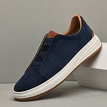 Lupo Casual Rindsleder Sneakers – Blau