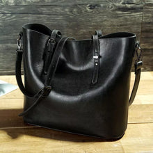 Lindara | Elegante Ledertasche – Schwarz