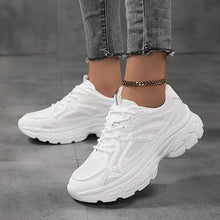 Modische Low Top Sportsneaker für Damen | Perfekt für den Alltag – Weiß