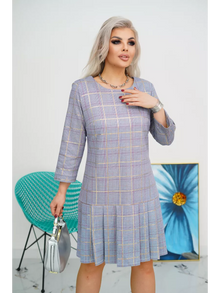 Regina® | Trendiges elegantes Kleid – Violett