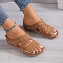 Eliana | Orthopädische Sandalen für optimalen Komfort – Hellbraun