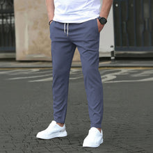 Bekzat - Hose Mit Geradem Bein – Blau