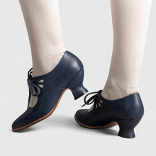 Leandra | Orthopädische Riemenschuhe – Blau