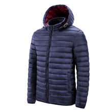 Thermo-Steppjacke für Männer - Ivar – Marineblau