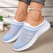 Aleyda - Atmungsaktive Leichte Sneaker Mit Polsterung – Blau
